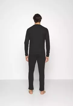 Пижамный комплект JACBASIC LABEL TEE AND PANTS Jack & Jones, черный