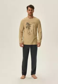 Пижамный комплект JERRY Henderson, бежевый