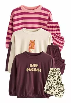 Пижамный комплект JOGGER 3 PACK Next, бежевый