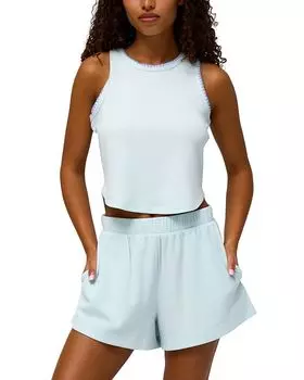 Пижамный комплект "Kickback" с майкой и шортами Honeydew, синий