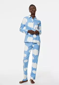 Пижамный комплект LANG SERIE CLOUDS mey, светло-голубой