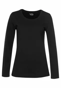 Пижамный комплект LASCANA, черный