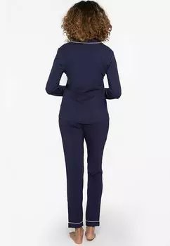 Пижамный комплект LONG SLEEVED Pretty You London, темно-синий