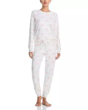 Пижамный комплект "Peachy Party" PJ Salvage, слоновая кость/кремовый