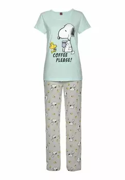 Пижамный комплект PEANUTS Peanuts, мята