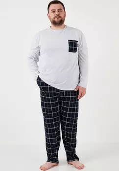 Пижамный комплект PLUS SIZE SET Buratti, светло-серый