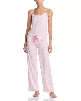 Пижамный комплект Pointelle Lounge - эксклюзив AQUA, слоновая кость/кремовый