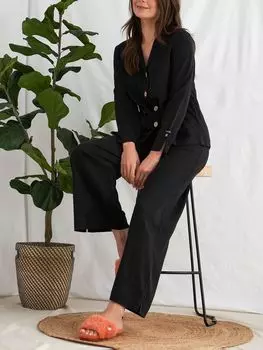 Пижамный комплект Pretty You London Studio, черный