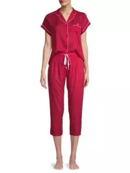 Пижамный комплект "капри" из 2 предметов Tommy Hilfiger Red