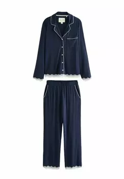 Пижамный комплект REGULAR FIT BUTTON THROUGH SET Laura Ashley, синий