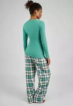 Пижамный комплект REGULAR FIT JoJo Maman Bb, зеленый