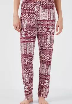 Пижамный комплект REGULAR FIT LELA, бордовый