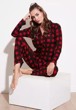 Пижамный комплект REGULAR FIT LELA, черный