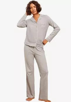 Пижамный комплект REGULAR FIT LOVE EMBROIDERED SET Friends Like These, серый