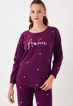 Пижамный комплект REGULAR FIT SET LELA, фиолетовый