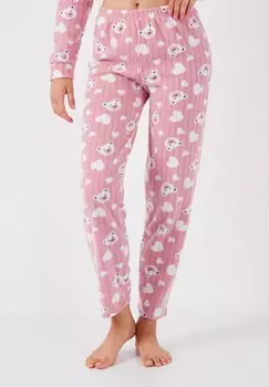 Пижамный комплект REGULAR FIT SET LELA, розовый