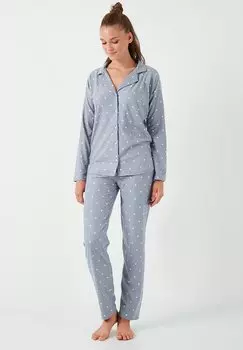 Пижамный комплект REGULAR FIT SET LELA, серый