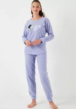 Пижамный комплект REGULAR FIT SET LELA, сиреневый
