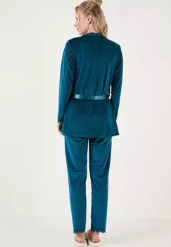 Пижамный комплект REGULAR FIT SET LELA, темно-зеленый