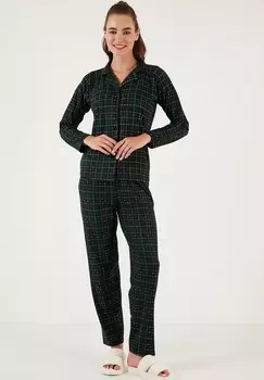 Пижамный комплект REGULAR FIT SET LELA, зеленый