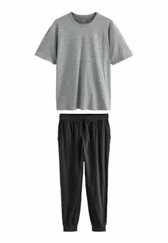 Пижамный комплект REGULAR FIT STRIPE SET Next, серый