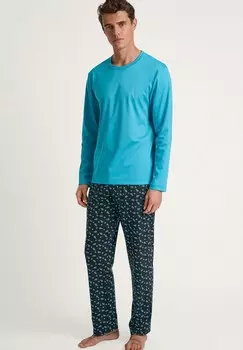 Пижамный комплект RELAX ENJOY LANG Calida, темно-синий