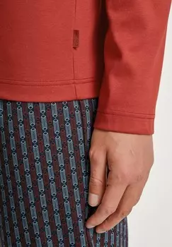 Пижамный комплект RELAX STREAMLINE SET Calida, темно-красный