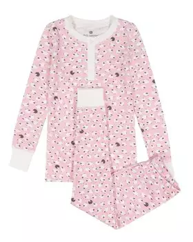 Пижамный комплект Ro's Garden Flock, фиолетовый