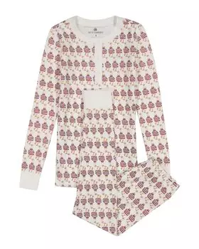 Пижамный комплект Ro's Garden Louie, розовый