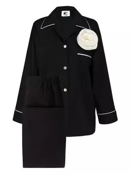 Пижамный комплект «Роза» Sleeper, черный