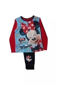 Пижамный комплект с верхом и низом «Микки и друзья» и Минни Маус Disney, темно-синий