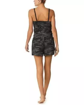 Пижамный комплект Sanctuary Three-Piece Bralette Set, цвет Camo