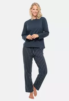 Пижамный комплект Schiesser, темно-синий