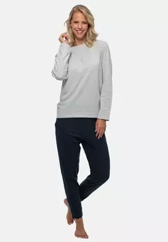 Пижамный комплект Schiesser, темно-синий