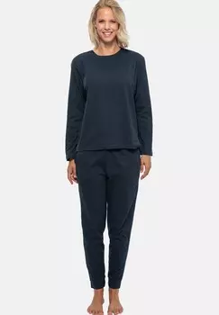 Пижамный комплект Schiesser, темно-синий