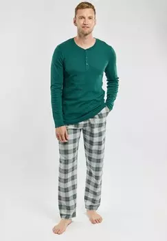 Пижамный комплект SET Armor lux, зеленый