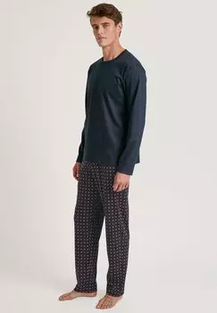 Пижамный комплект SET Calida, темно-синий