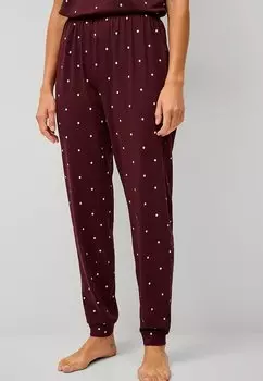Пижамный комплект SET Ellos Collection, темно-красный