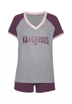 Пижамный комплект SET KangaROOS, цвет Mottled Grey