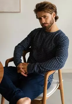 Пижамный комплект SET LONG Phil & Co. Berlin, темно-синий