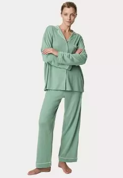 Пижамный комплект SET Marks & Spencer, зеленый