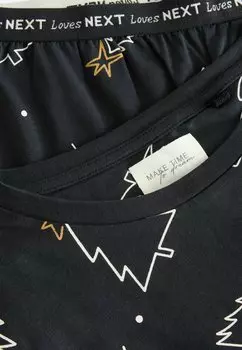 Пижамный комплект SET Next, черный