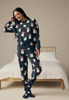 Пижамный комплект SET Next, синий