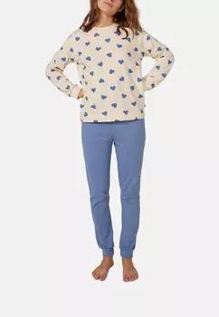 Пижамный комплект SET Petit Bateau, синий