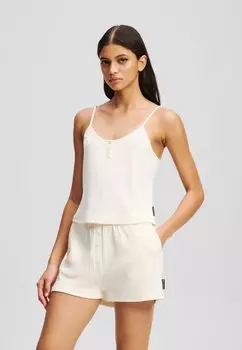 Пижамный комплект SET - Pyjamas KARL LAGERFELD, бежевый