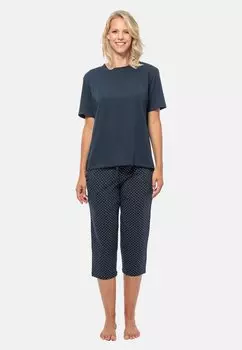Пижамный комплект SET - Pyjamas Schiesser, темно-синий