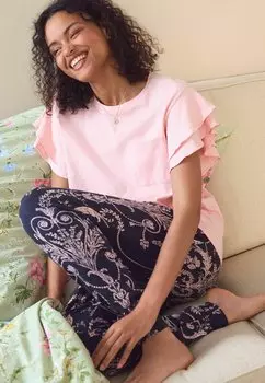 Пижамный комплект SET REGULAR FIT Laura Ashley, синий