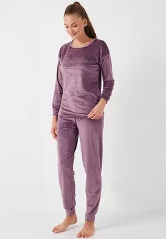 Пижамный комплект SET REGULAR FIT LELA, сиреневый