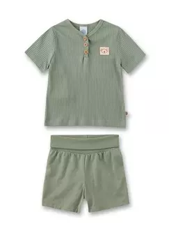 Пижамный комплект SET Sanetta, зеленый