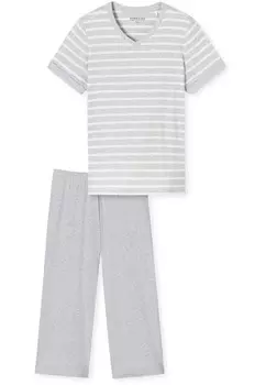 Пижамный комплект SET Schiesser, серый